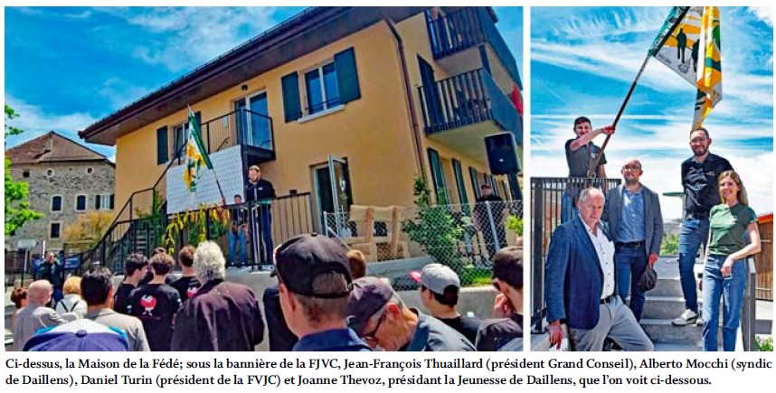 Dailens – Inauguration de la « Maison de la Fédé »