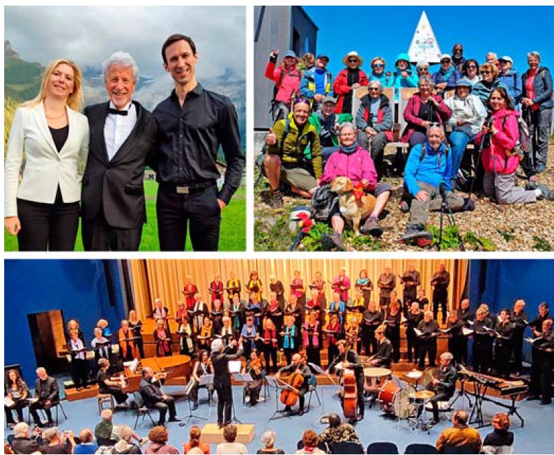 La région. Stage de musique et montagne
