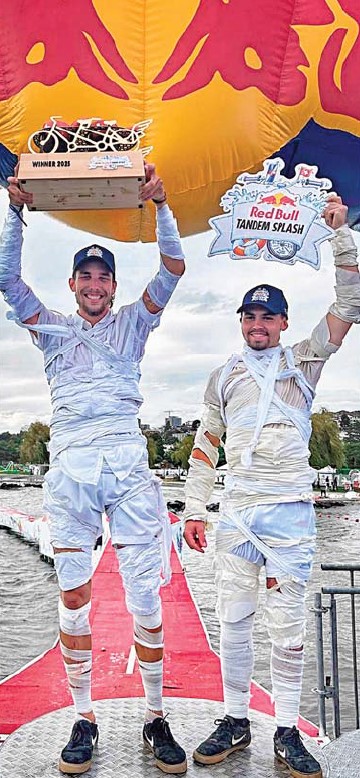 Lausanne, Red Bull tandem splash