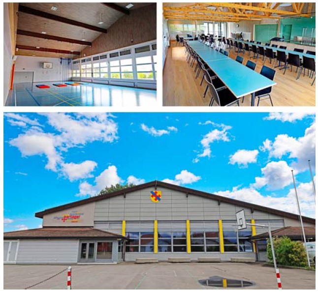 Sullens, travaux de rénovation de la grande salle