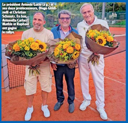 Penthalaz, la fête des 75 du club de tennis