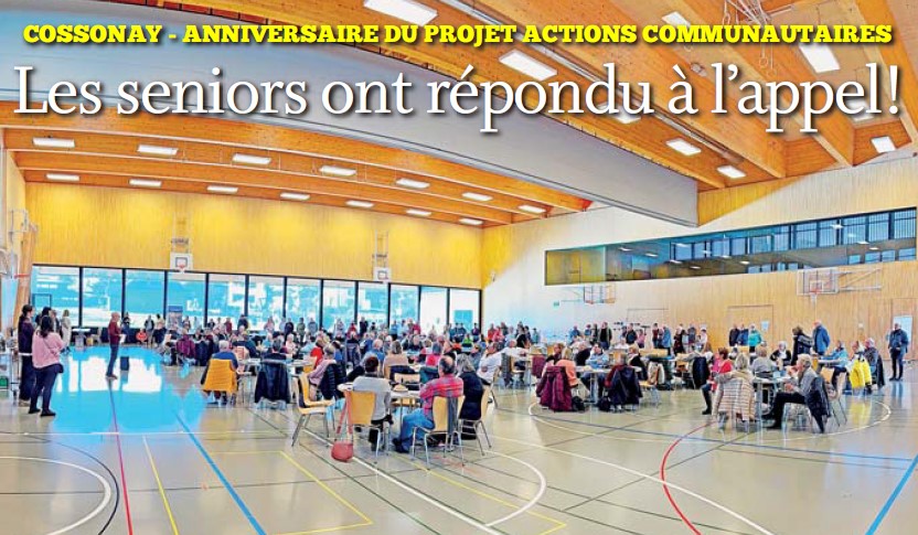 Cossonay, anniversaire du projet actions communautaires
