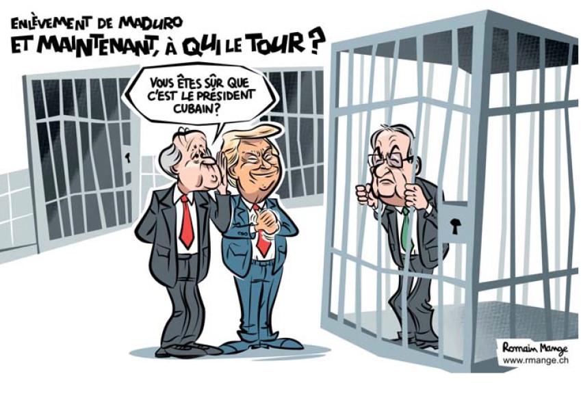 Le dessin de presse de la semaine
