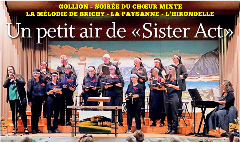 Gollion – Soirée du choeur mixte « La mélodie de Brichy – La Paysanne – L’Hirondelle »