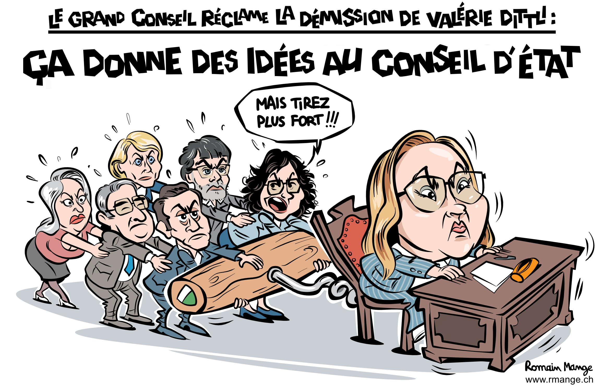 Le dessin de presse de la semaine