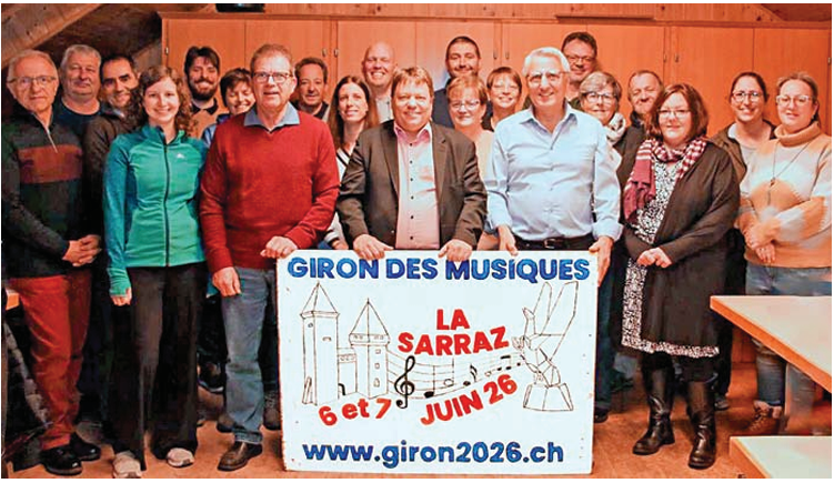 La Sarraz – 91e giron des musiques du Pied du Jura