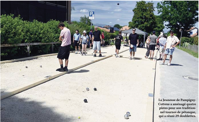 Pampigny – Tournoi de pétanque de la société de jeunesse