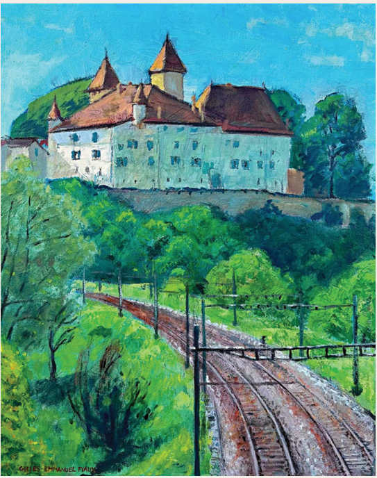 Poser mon chevalet – Par Gilles-Emmanuel Fiaux