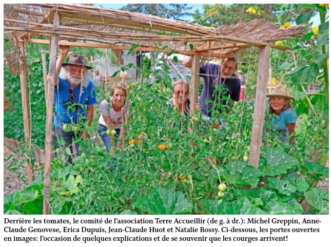 Cossonay, portes ouvertes de jardin Terre Accueillir