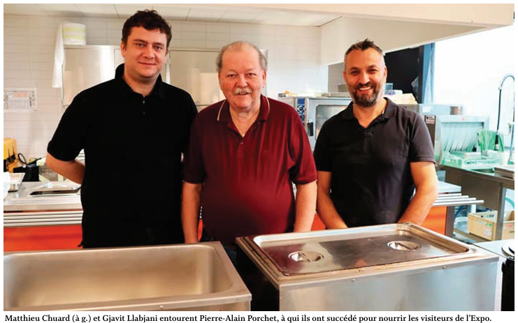 Cossonay – Le bilan du nouveau restaurateur de l&rsquo;Expo de Coss